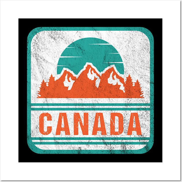 Canada Mountains Wall Art by JKFDesigns